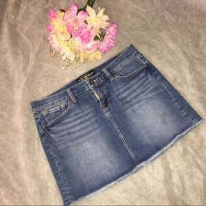 Lucky Brand jean mini skirt
